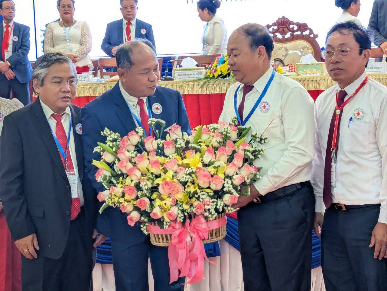 សាខាកាកបាទក្រហមកម្ពុជាខេត្តបន្ទាយមានជ័យ ប្រារព្ធសន្និបាត