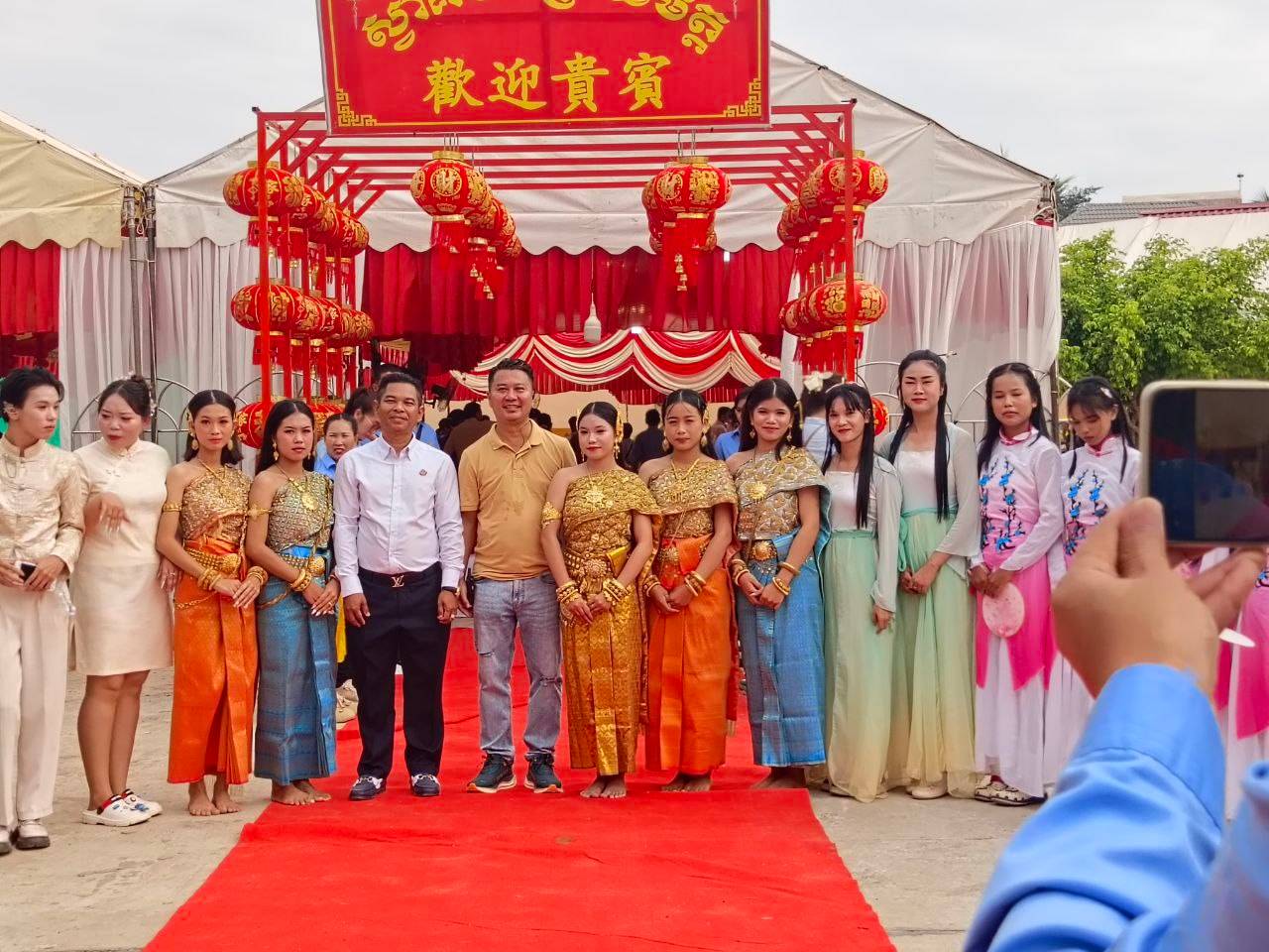 បុណ្យថៅកុង របស់សមាគមចិន ខ្មែរ នៅស្រុកកំពង់ត្រាច