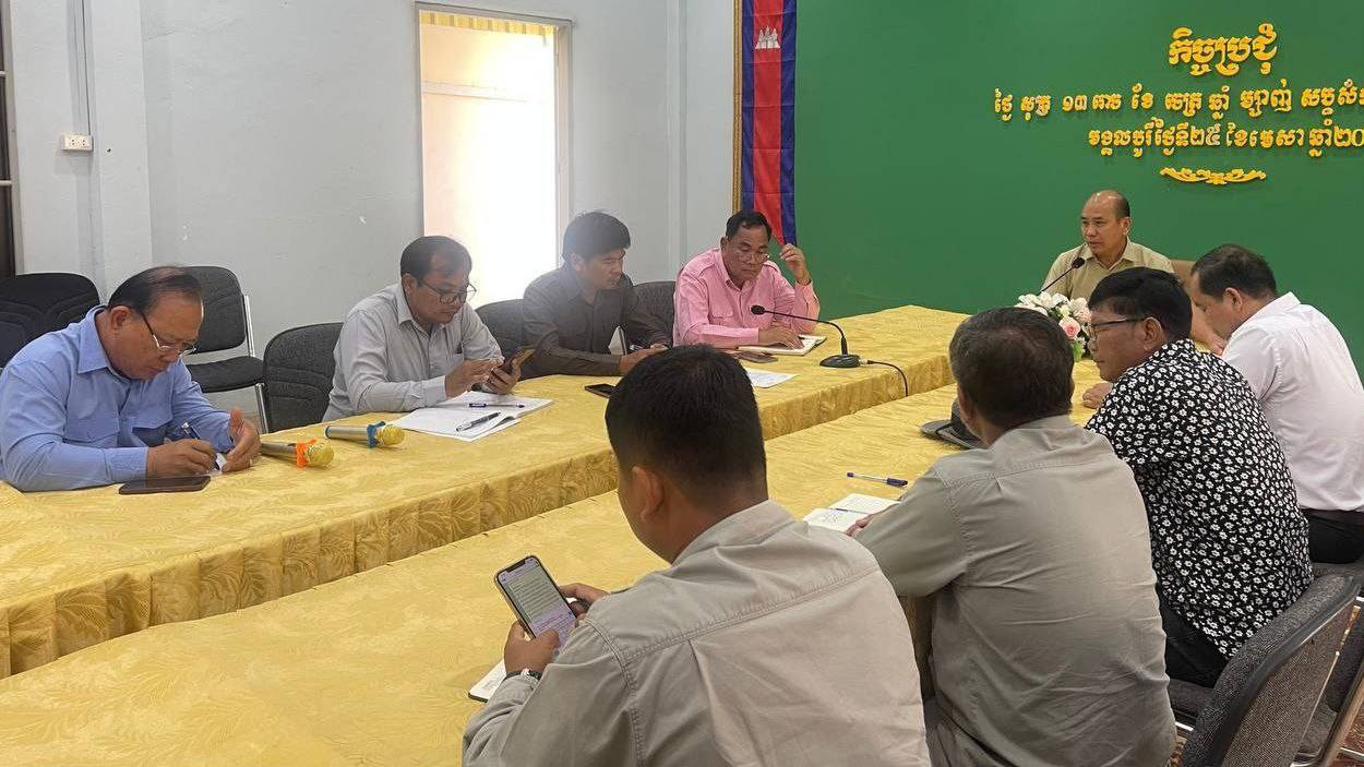 អាជ្ញាធរ និងមន្ត្រីជំនាញ រកដំណោះស្រាយទឹកស្អាតប្រើប្រាស់ជូនពលរដ្ឋនៅស្រុកមង្គលបូរី