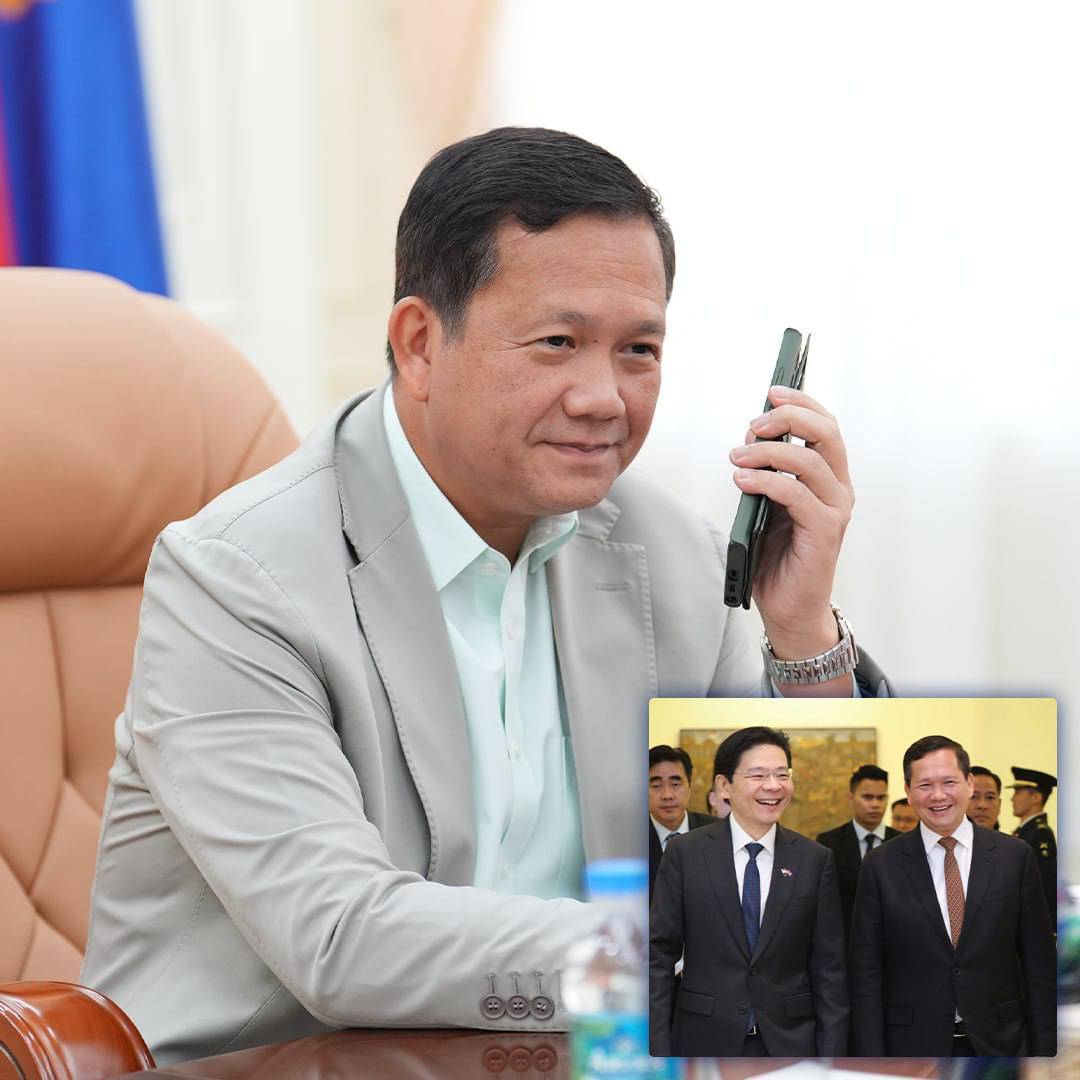 សម្តេចធិបតី ហ៊ុន ម៉ាណែត អបអរសាទរចំពោះជោគជ័យ​របស់​គណបក្សសកម្មភាពប្រជាជន (People’s Action Party) របស់ ឯកឧត្តម Lawrence Wong