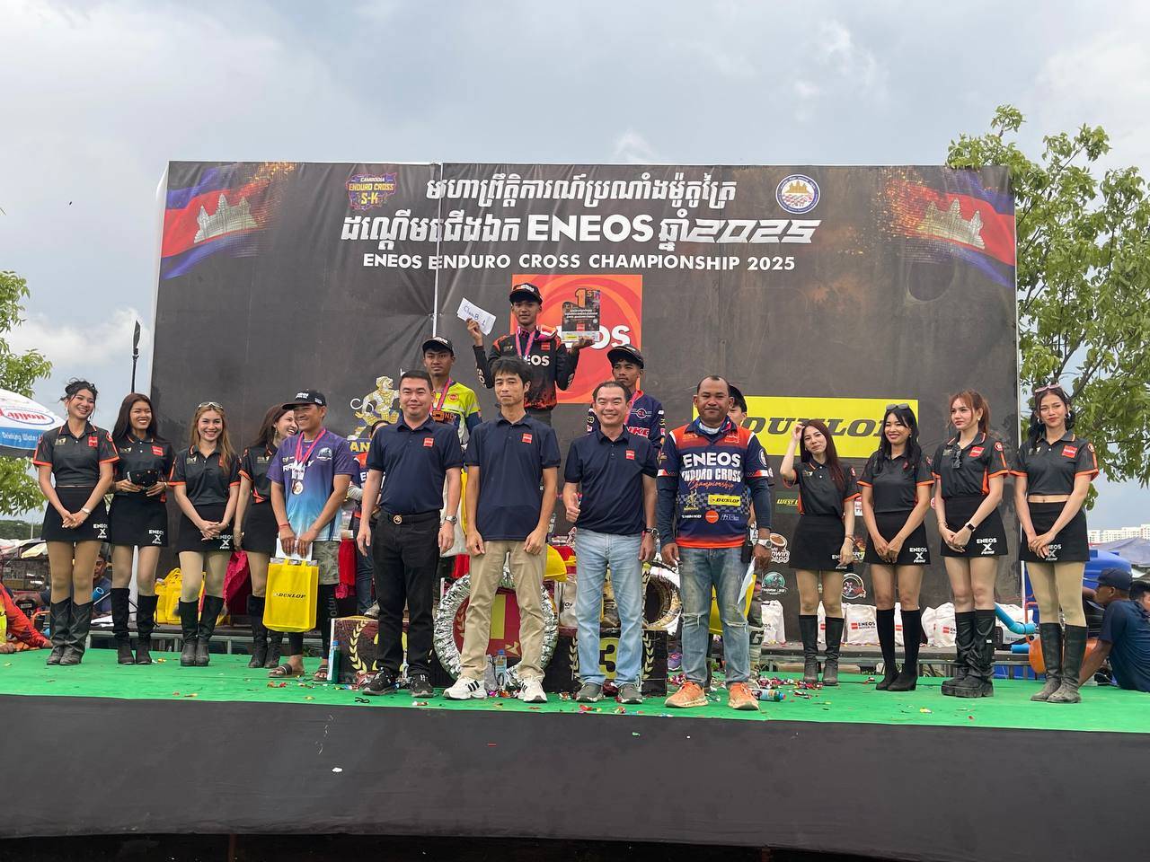 អ្នករៀបចំព្រឹត្តិការណ៍ប្រណាំងម៉ូតូត្រៃជើងឯក ENEOS ឆ្នាំ២០២៥ចាត់ទុកការរៀបចំឆ្នាំនេះទទួលបានជោគជ័យធំធេង