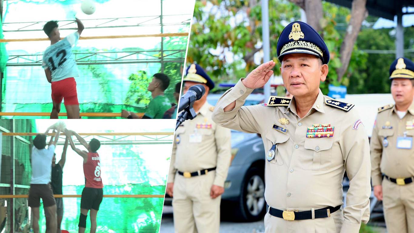 ការប្រកួតកីឡាបាល់ទះពានរង្វាន់ឧត្តមសេនីយ៍ទោ ម៉ែន លី បង្កើតឡើងបំផុសវិស័យកីឡាបា ល់ទះក្នុងខេត្តតាកែវ