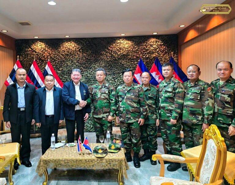កម្ពុជា បដិសេធការស្នើឱ្យដកកងទ័ពចេញពីទីតាំងឈរជើង​នៅតំបន់​មុំបី