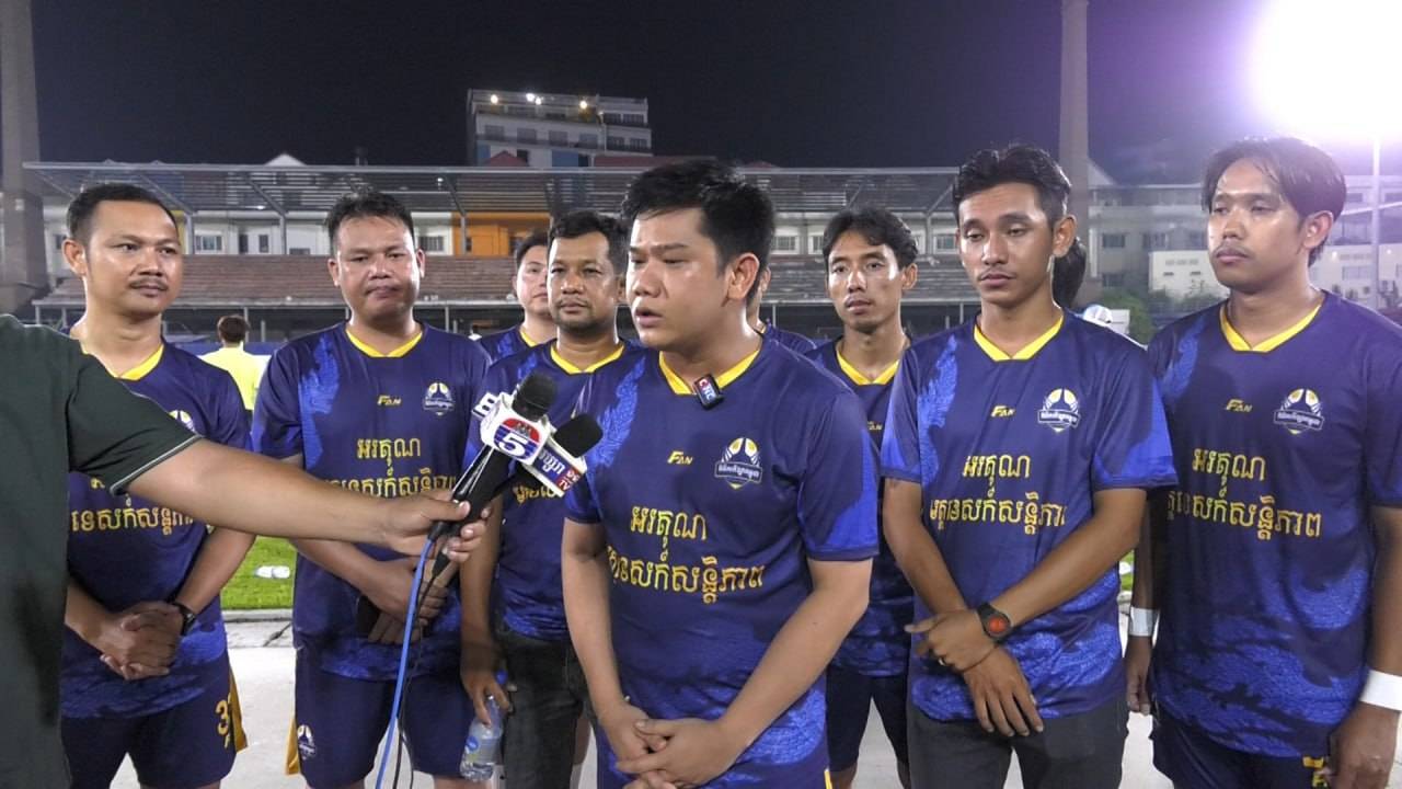 ការប្រកួតបាល់ទាត់មិត្តភាពសប្បុរសធម៌ជាការរួមណែកផ្សព្វផ្សាយយុទ្ធនាការ ១ម៉ឺនរៀល ១ម៉ឺននាក់