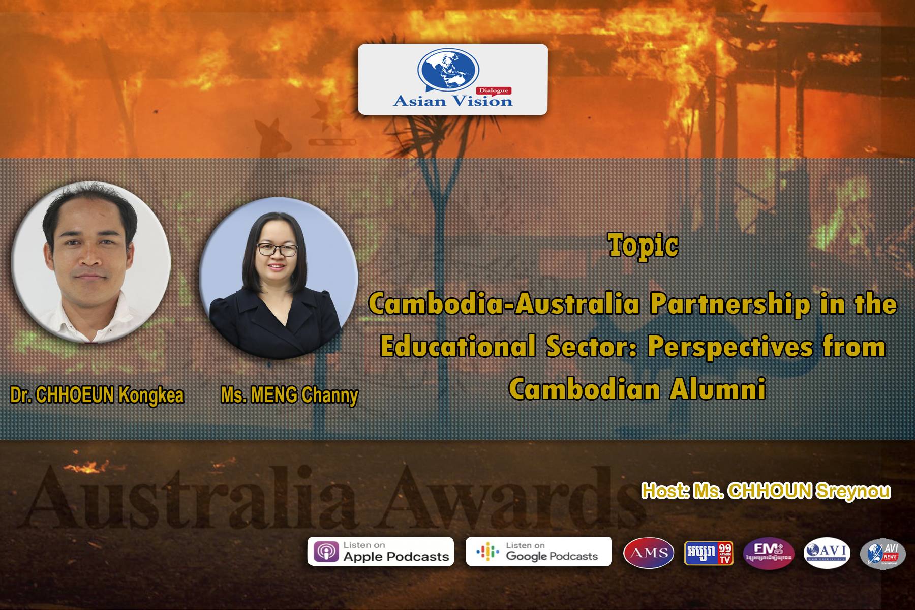 AVD Ep19: Cambodia-Australia Partnership in the Educational Sector: Perspectives from Cambodian Alumni